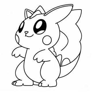 Page à colorier de Fakemon | Page de coloriage Fakemon