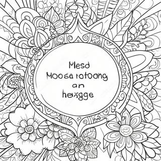 Page à colorier de rétablissement affirmation positive | Page de coloriage Récupération