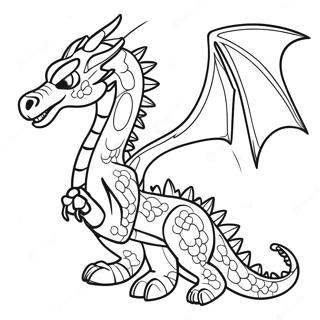 Dragon Ninjago Coloriages