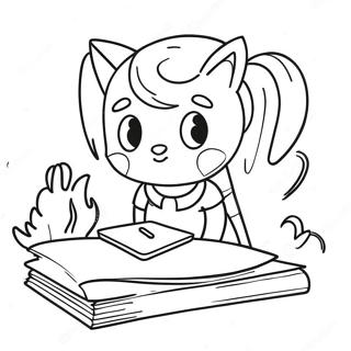 Page à colorier de tests d'État | Page de coloriage Tests d'État