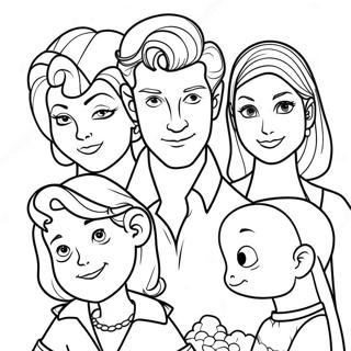 Page à colorier Personnages Sans honte | Page de coloriage Sans honte