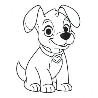 Page à colorier de chien Disney | Page de coloriage Chien Disney