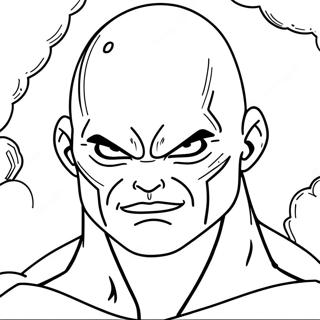 Page à colorier Jiren | Page de coloriage Jiren