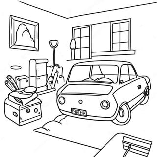 Page à colorier Lofi | Page de coloriage Lofi