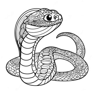 Page à colorier du dragon serpent | Page de coloriage Dragon serpent