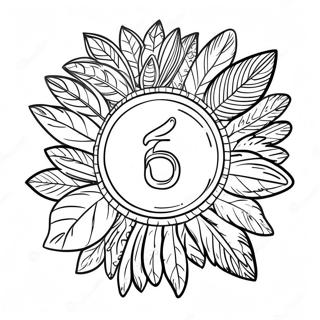 Page à colorier de Peso Pluma | Page de coloriage Peso Pluma