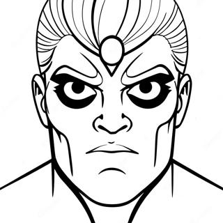 Page à colorier Cyclope | Page de coloriage Cyclope