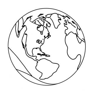 Page à colorier de la Terre Mère | Page de coloriage Mère Terre