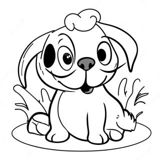 Page à colorier des chiens Disney | Page de coloriage Chiens Disney