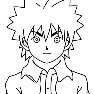 Page à colorier HxH | Page de coloriage HxH