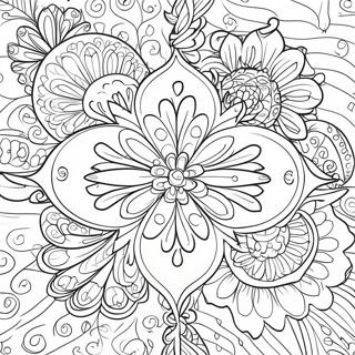 Ornement Simple Coloriages