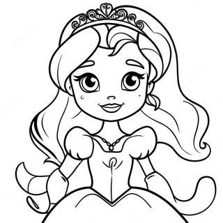 Cendrillon dans la page à colorier Ever After High | Page de coloriage Ever After High
