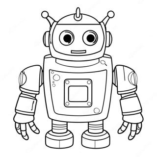Page à colorier Robot PJ | Page de coloriage PJ Robot