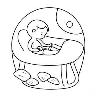 Page à colorier de la NICU | Page de coloriage USIN