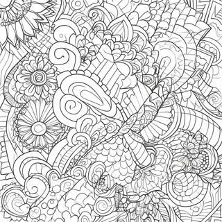 Illusion Psychédélique Coloriages