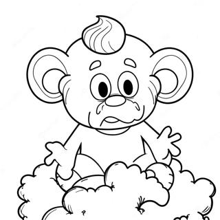Page à colorier de Chose 1 | Page de coloriage Chose 1