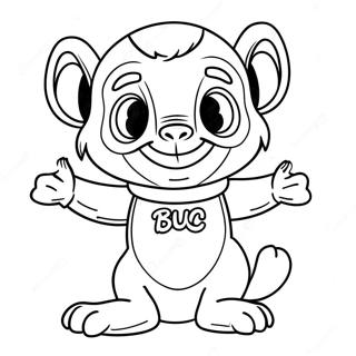 Page à colorier Buc-ee's | Page de coloriage Buc-ee's