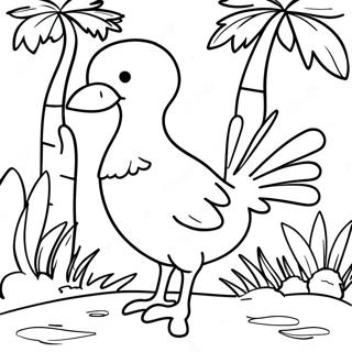 Page à colorier Chicka Chicka 123 | Page de coloriage Chicka Chicka 123