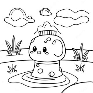Page à colorier de la conservation de l'eau | Page de coloriage Conservation de l'eau