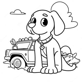 Page à colorier de Max aventurier | Page de coloriage Max
