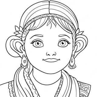 Page à colorier d'Uma | Page de coloriage Uma