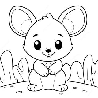Page à colorier de Pikwik Pack | Page de coloriage Pikwik Pack