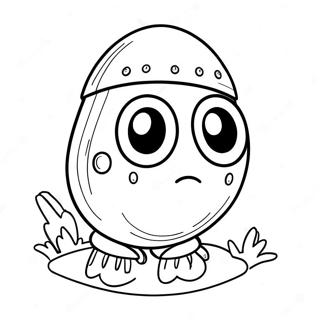 Page à colorier Bullet Bill classique | Page de coloriage Bill Balle