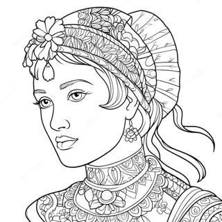 Page à colorier ZHC | Page de coloriage ZHC