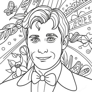 Page à colorier : Simon | Page de coloriage Simon