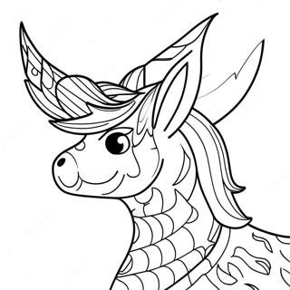 Page à Colorier une Braise Enflammée | Page de coloriage Braise
