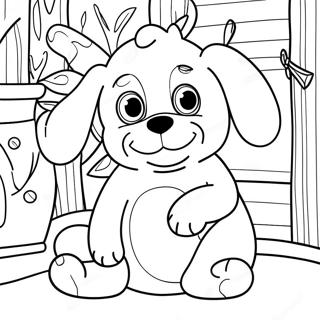 Page à colorier Lil Petey | Page de coloriage Lil Petey