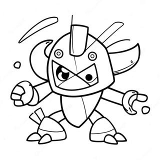 Page à colorier de Mixels | Page de coloriage Mixels