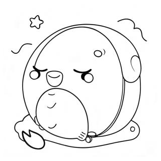 Page à colorier Squishmallows | Page de coloriage Squishmallows