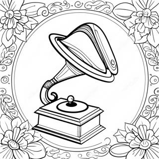 Page à colorier des Grammy Awards | Page de coloriage Grammy