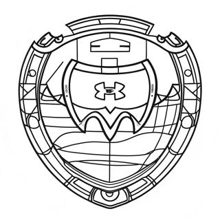 Page à colorier du logo Under Armour | Page de coloriage Under Armour