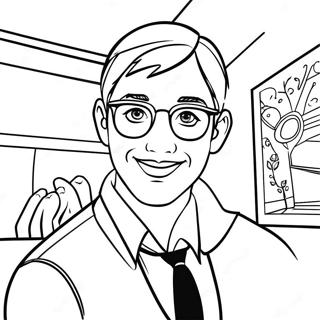 Aventure de Jeu de PrestonPlayz à Colorier | Page de coloriage PrestonPlayz