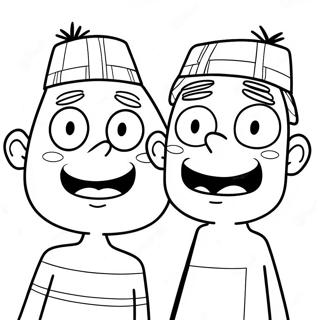 Ed Edd et Eddy Coloriages