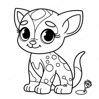 Page à colorier de LPS | Page de coloriage LPS