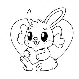 Lapin Playboy Coloriages