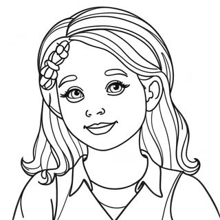 Page à colorier Molly | Page de coloriage Molly
