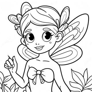 Fée Vidia à Colorier | Page de coloriage Vidia