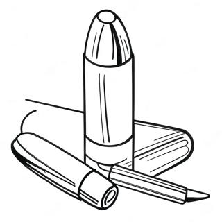 Page à colorier de surligneur | Page de coloriage Surligneur