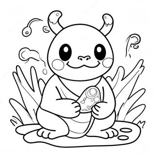 Page à colorier Kakamora | Page de coloriage Kakamora