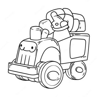 Page à colorier Duplo | Page de coloriage Duplo