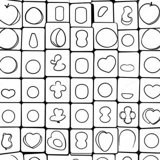 Page à colorier blocs Duplo colorés | Page de coloriage Duplo