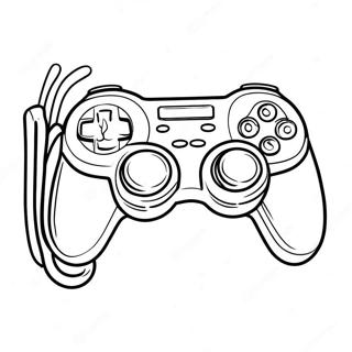 Page à colorier Manette | Page de coloriage Contrôleur
