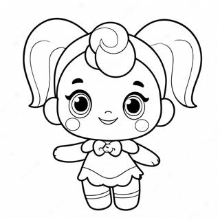 Page à colorier des personnages LOL Surprise mignons | Page de coloriage LOL Surprise