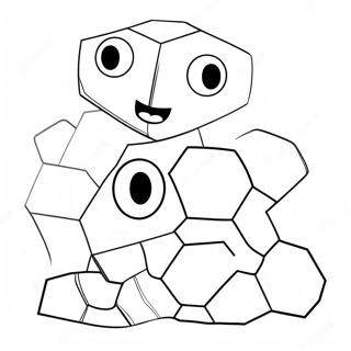 Page à colorier Q*bert | Page de coloriage Q*bert