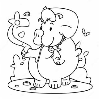 Page à colorier des grands et des petits contraires | Page de coloriage Contraires