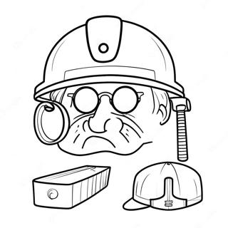 Page à colorier La Sécurité d'abord | Page de coloriage Sécurité